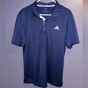 Navy Blue Adidas Men’s Golf Polo
